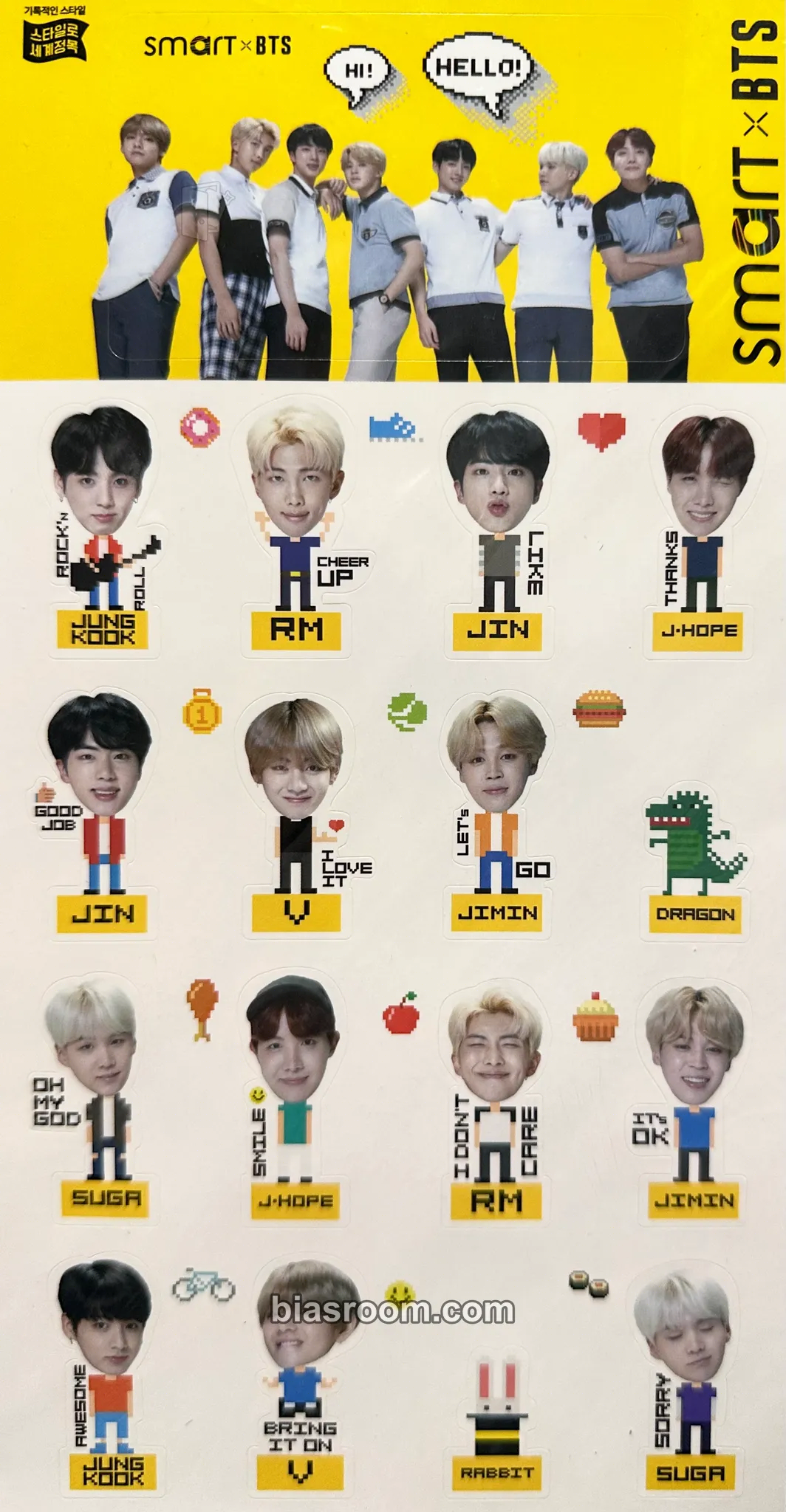 SMART Uniform Photocard - BTS - BTS K-pop photocard