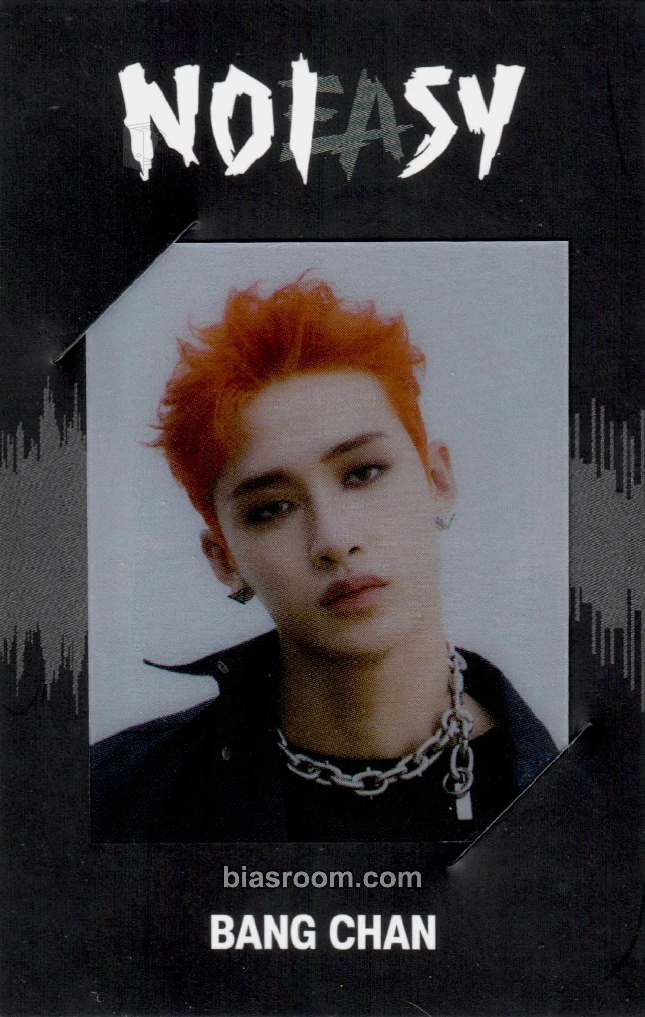 Bang Chan NoEasy Photocard - Stray Kids - Stray Kids K-pop photocard