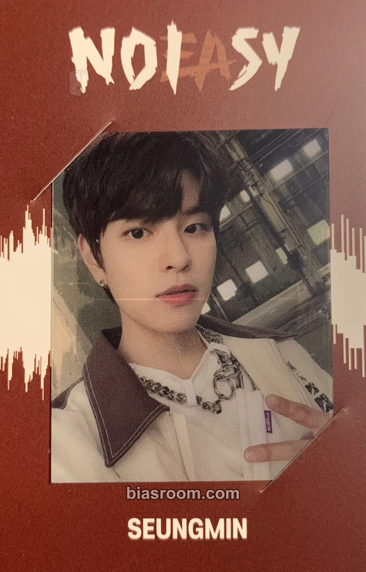 Seungmin NoEasy Photocard - Stray Kids - Stray Kids K-pop photocard