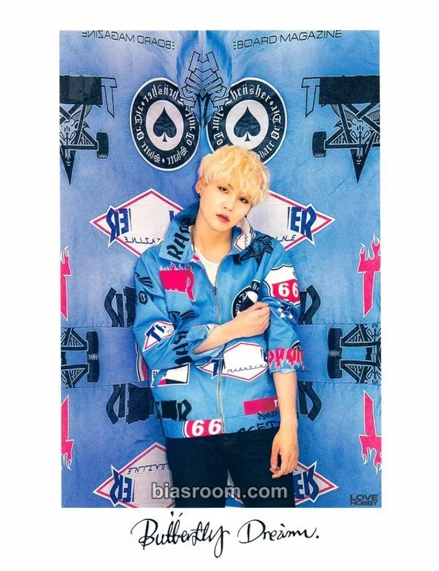 BTS - SUGA - Butterfly Dream Exhibition Other raw photo premium postcard