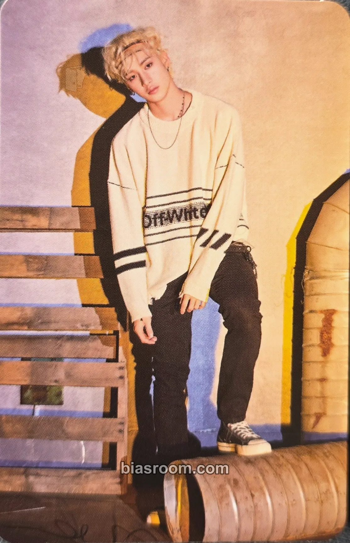 Bang Chan Clé 2: Yellow Wood Photocard - Stray Kids - Stray Kids K-pop photocard