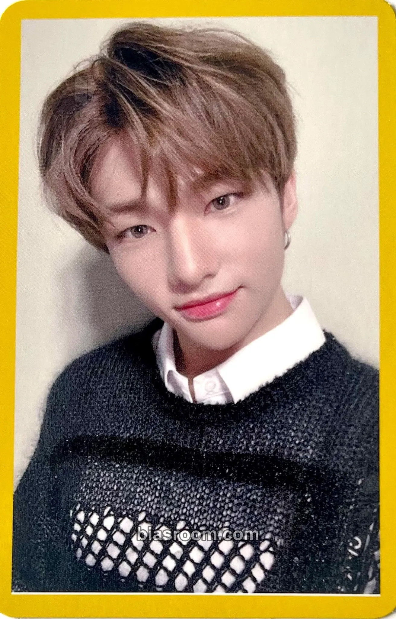Hyunjin Clé 2: Yellow Wood Photocard - Stray Kids - Stray Kids K-pop photocard