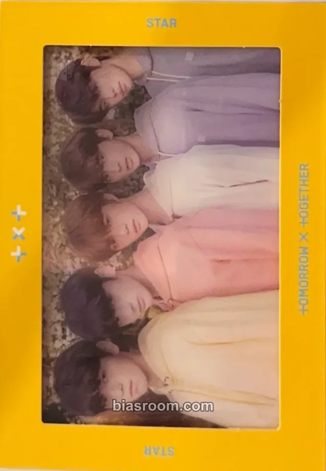 TOMORROW X TOGETHER - The Dream Chapter: Star Album transparent photocard album inclusion