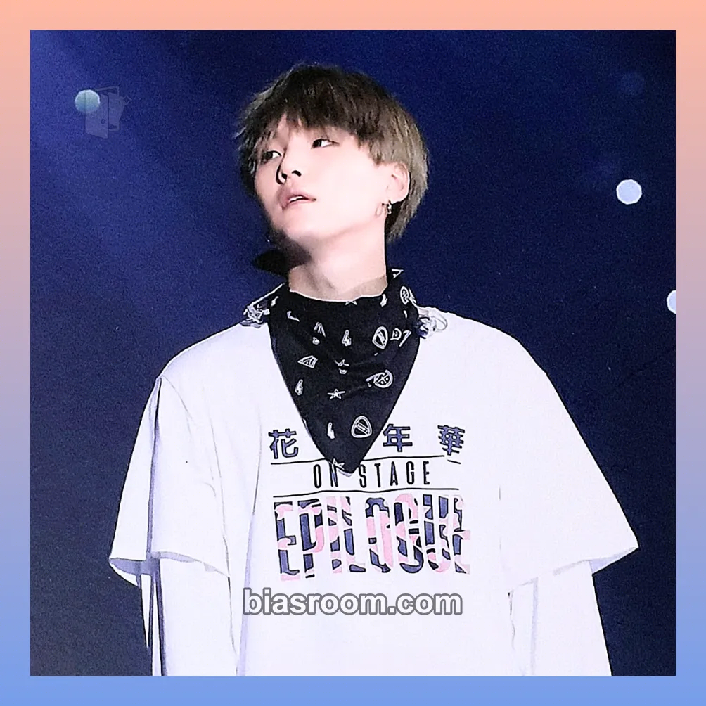 SUGA 2016 HYYH On Stage Epilogue DVD & Bluray Photocard - BTS - BTS K-pop photocard
