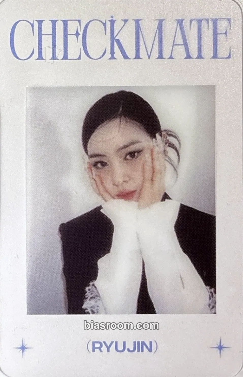Ryujin CHECKMATE Photocard - ITZY - ITZY K-pop photocard