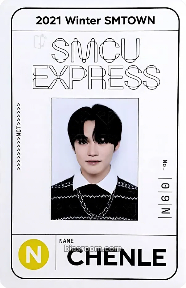 Chenle 2021 Winter SMTOWN: SMCU EXPRESS Photocard - NCT - NCT K-pop photocard