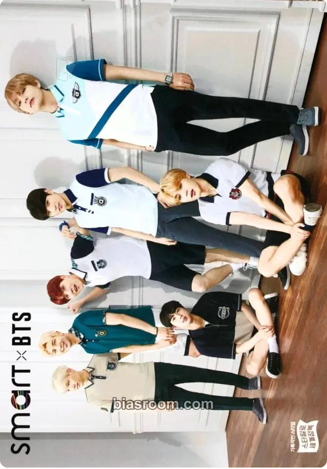SMART Uniform Photocard - BTS - BTS K-pop photocard