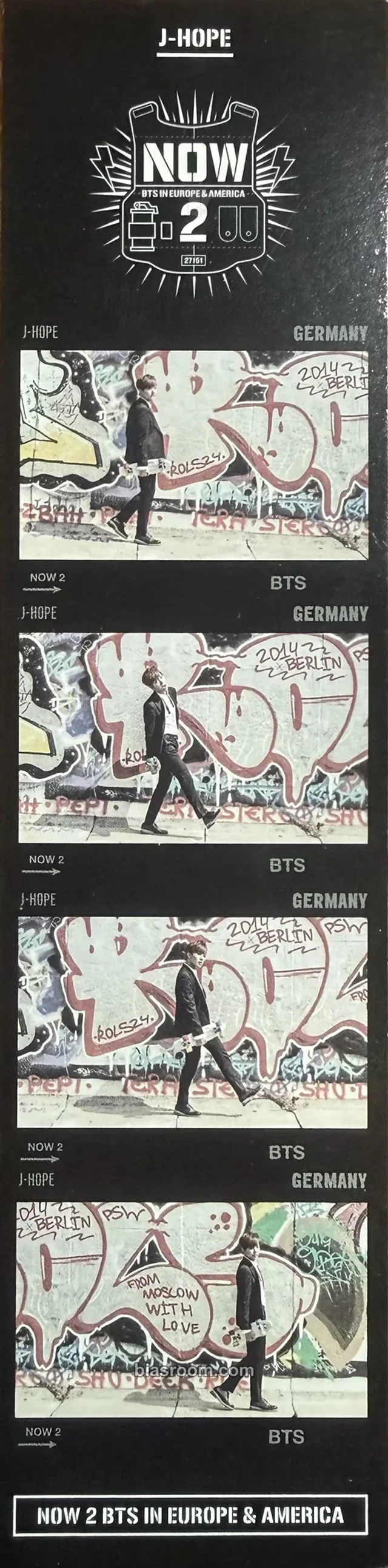 BTS - j-hope - NOW 2 (EU & USA) Other bookmark double-sided