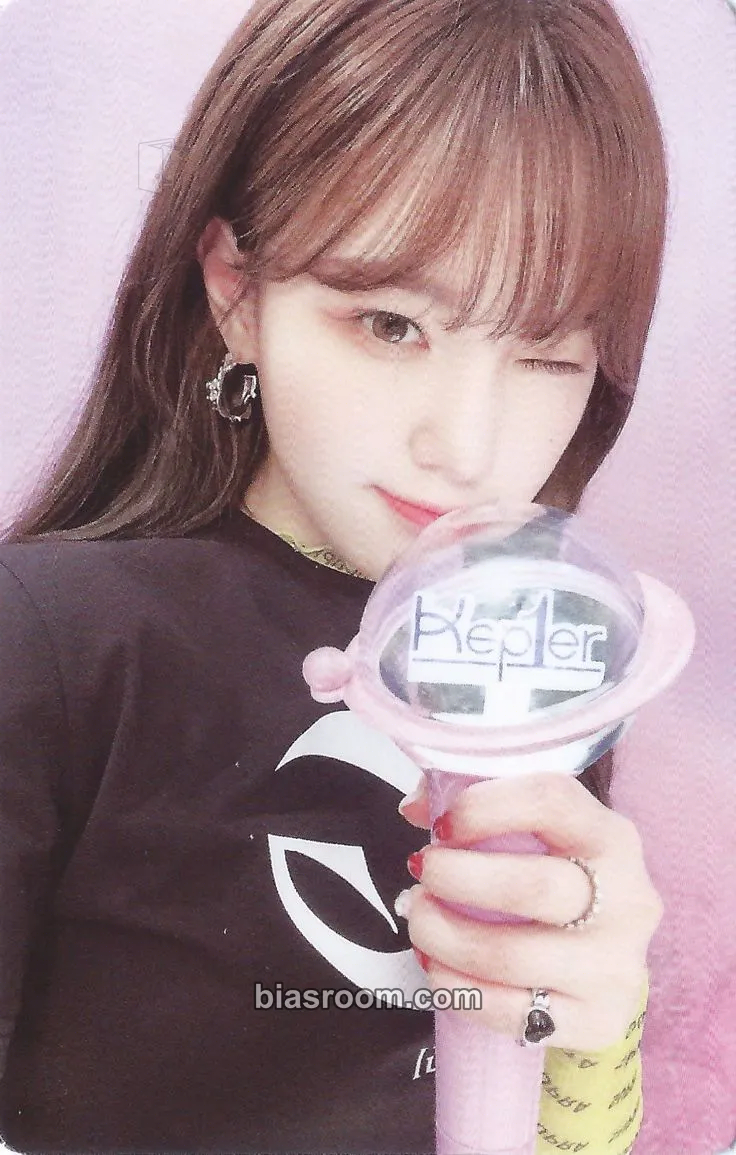 Chaehyun Lightstick V1 Photocard - Kep1er - Kep1er K-pop photocard
