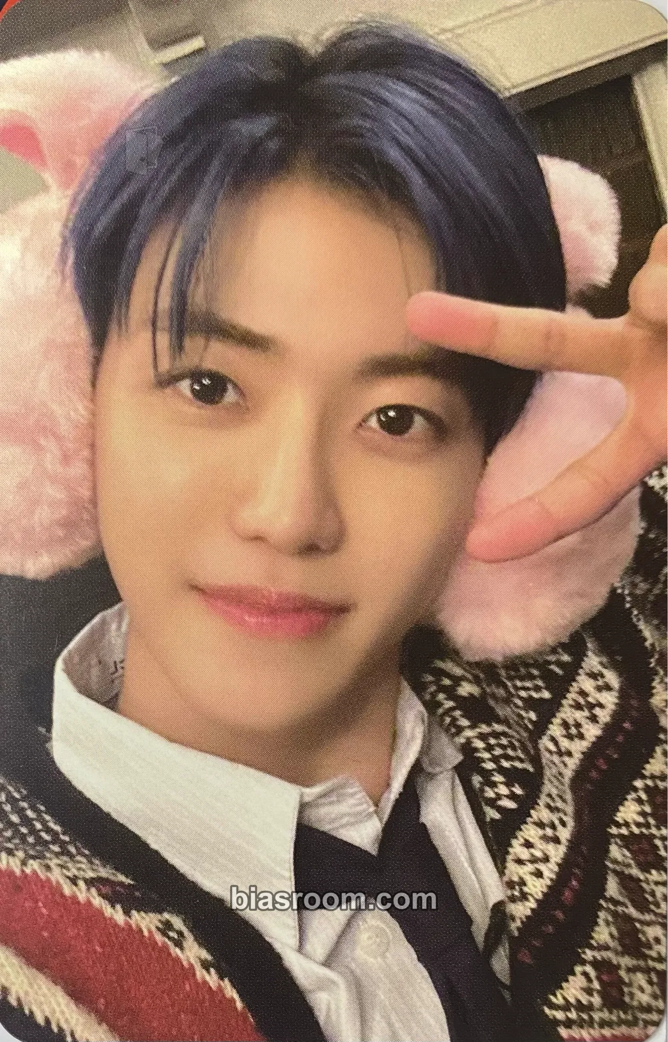 Jaemin Pink Christmas 2022 Photocard - NCT - NCT K-pop photocard
