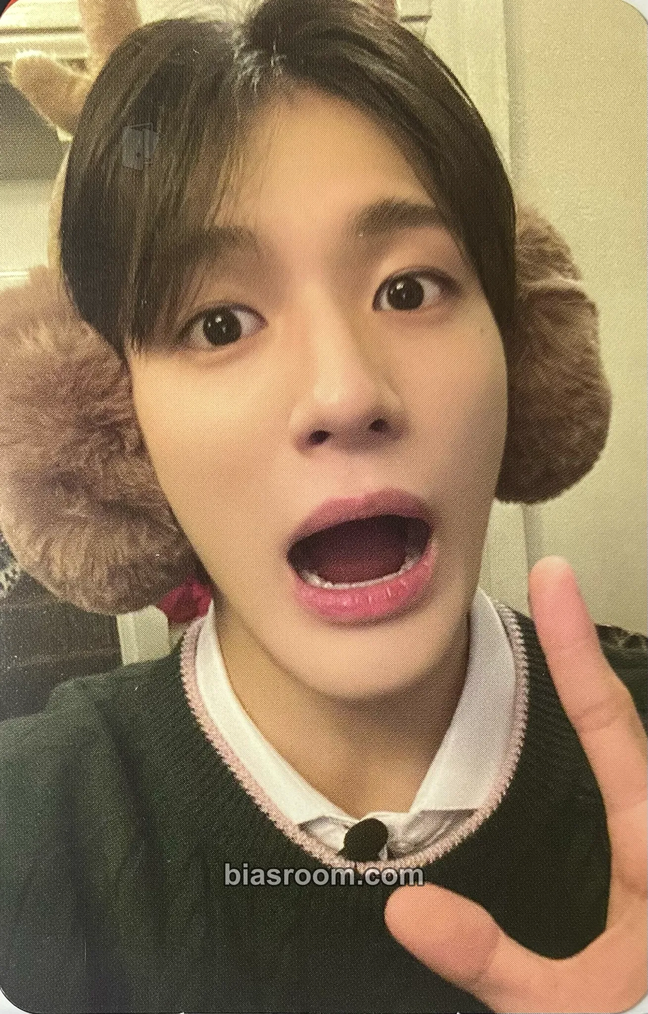 Jeno Pink Christmas 2022 Photocard - NCT - NCT K-pop photocard