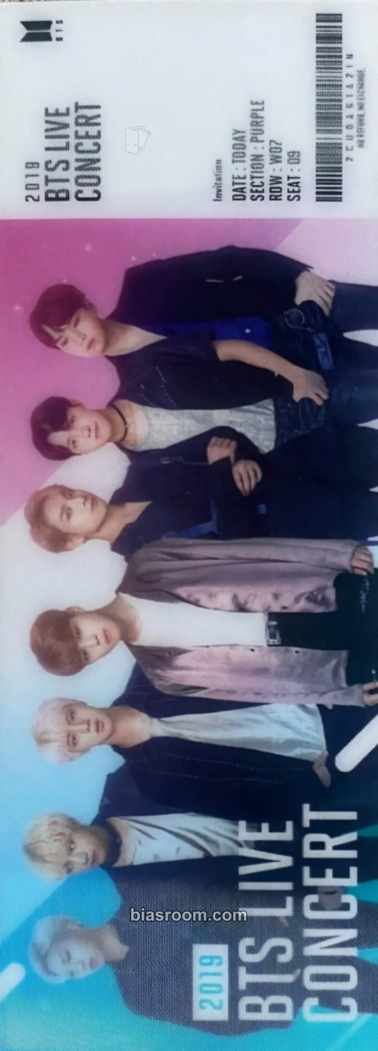 BTS World: Original Soundtrack Photocard - BTS - BTS K-pop photocard