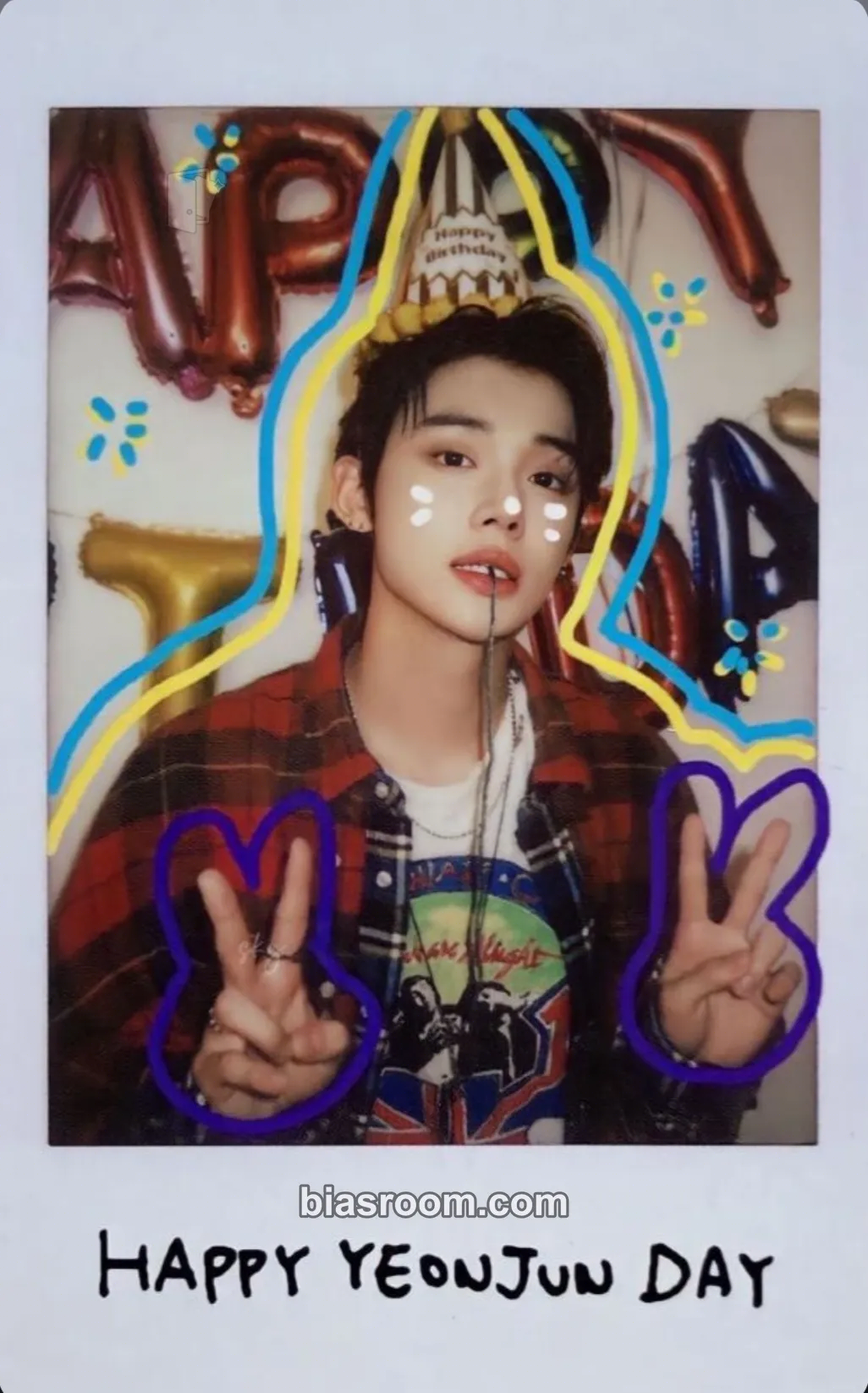 Yeonjun Deco Kit 2023 Photocard - TOMORROW X TOGETHER - TOMORROW X TOGETHER K-pop photocard