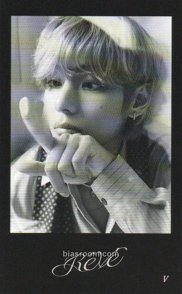 V Rêvé (Reve) Photobook Photocard - BTS - BTS K-pop photocard