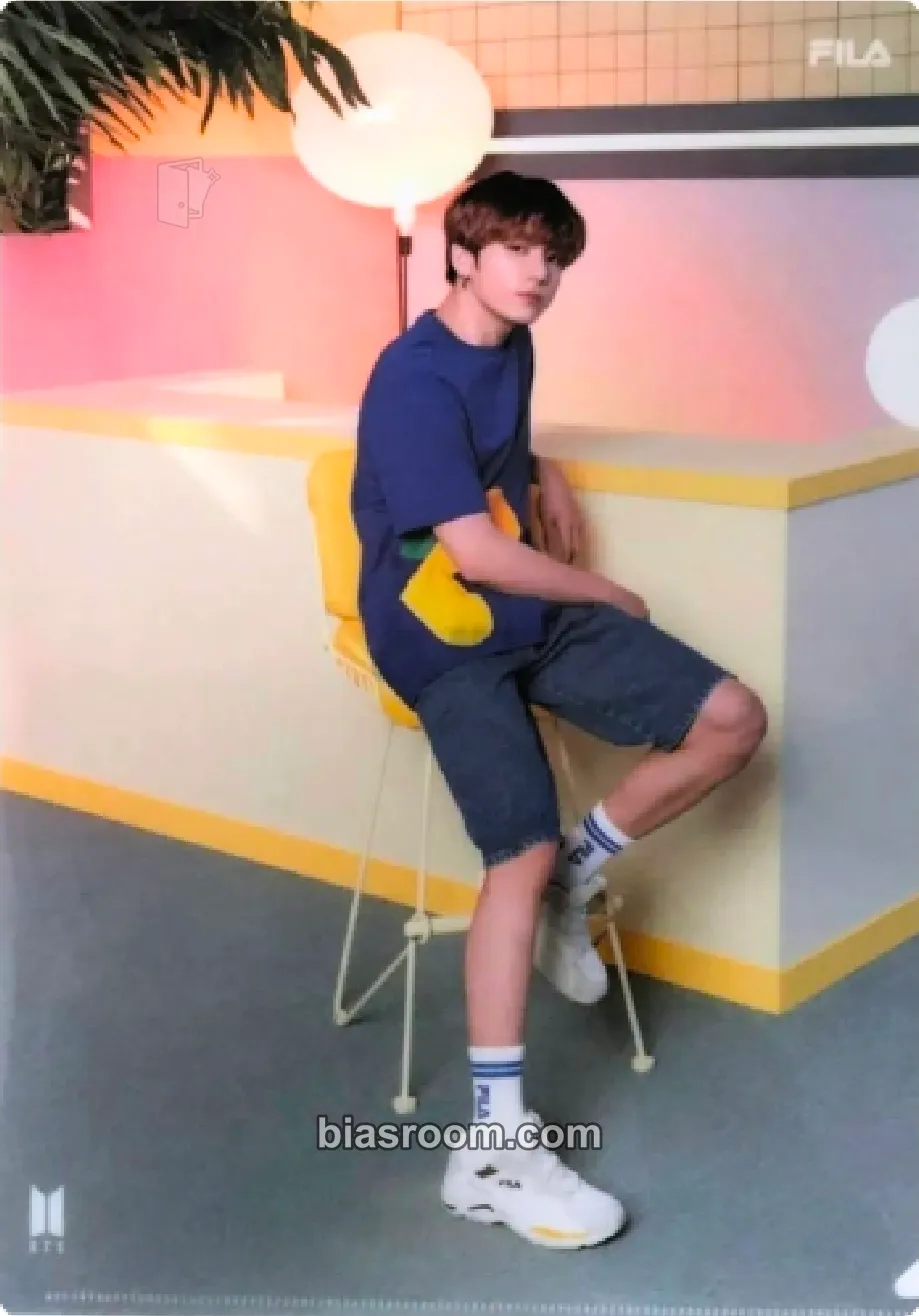 Jungkook Fila Photocard - BTS - BTS K-pop photocard
