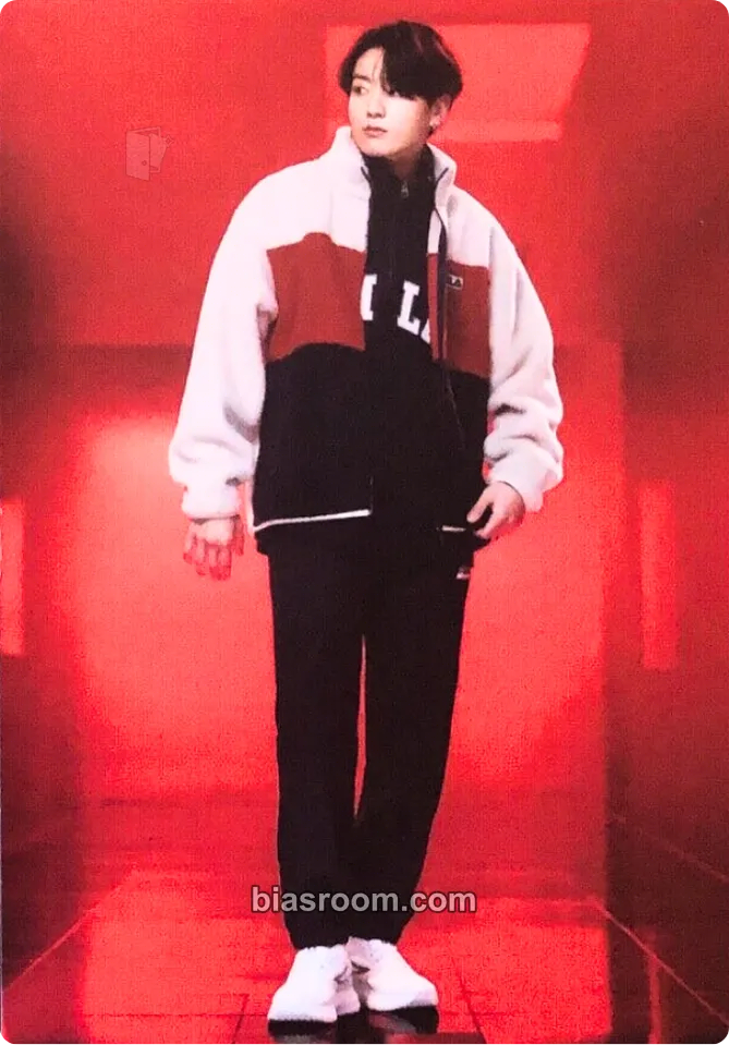 Jungkook Fila Photocard - BTS - BTS K-pop photocard