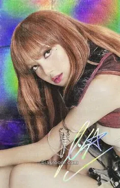 Lisa BORN PINK Photocard - BLACKPINK - BLACKPINK K-pop photocard