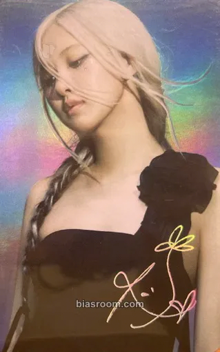 Rosé BORN PINK Photocard - BLACKPINK - BLACKPINK K-pop photocard