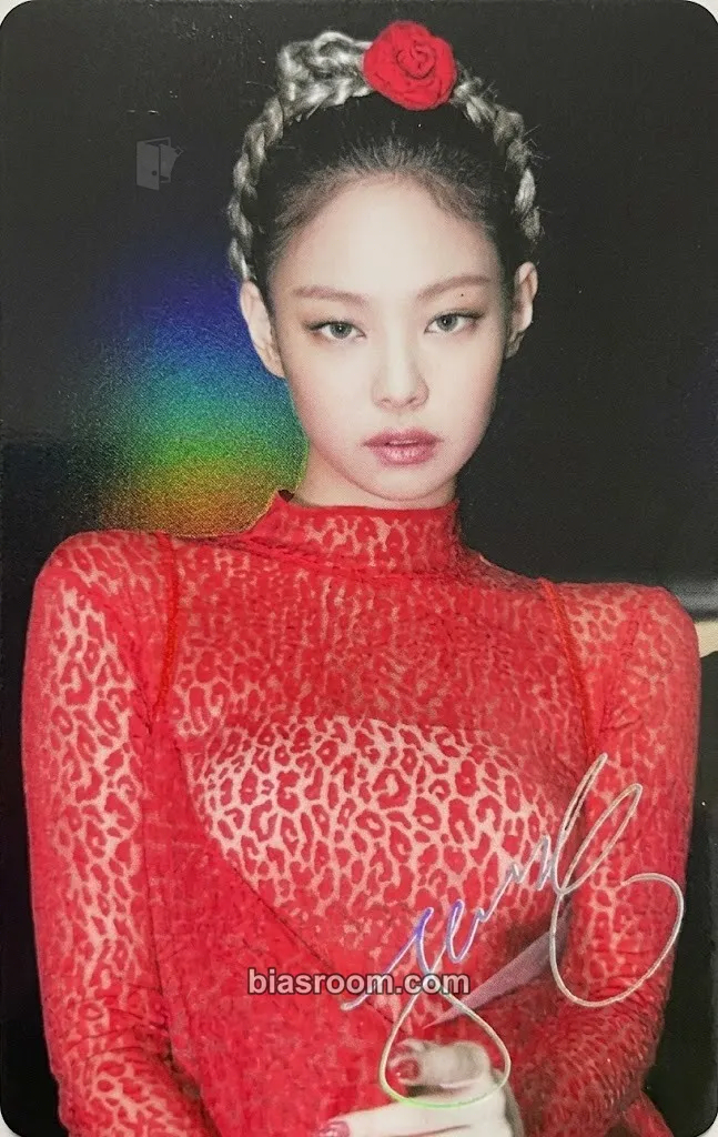 Jennie BORN PINK Photocard - BLACKPINK - BLACKPINK K-pop photocard
