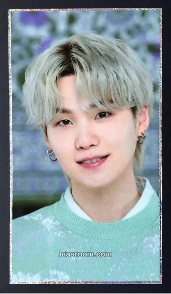 SUGA Permission To Dance On Stage Tour Photocard - BTS - BTS K-pop photocard