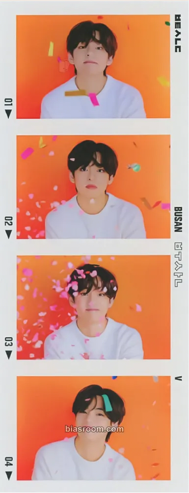 V Yet To Come in Busan Photocard - BTS - BTS K-pop photocard