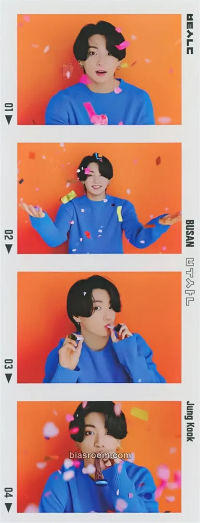 BTS - Jungkook - Yet To Come in Busan Event film strip
