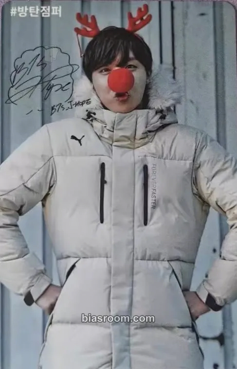 j-hope Puma Photocard - BTS - BTS K-pop photocard