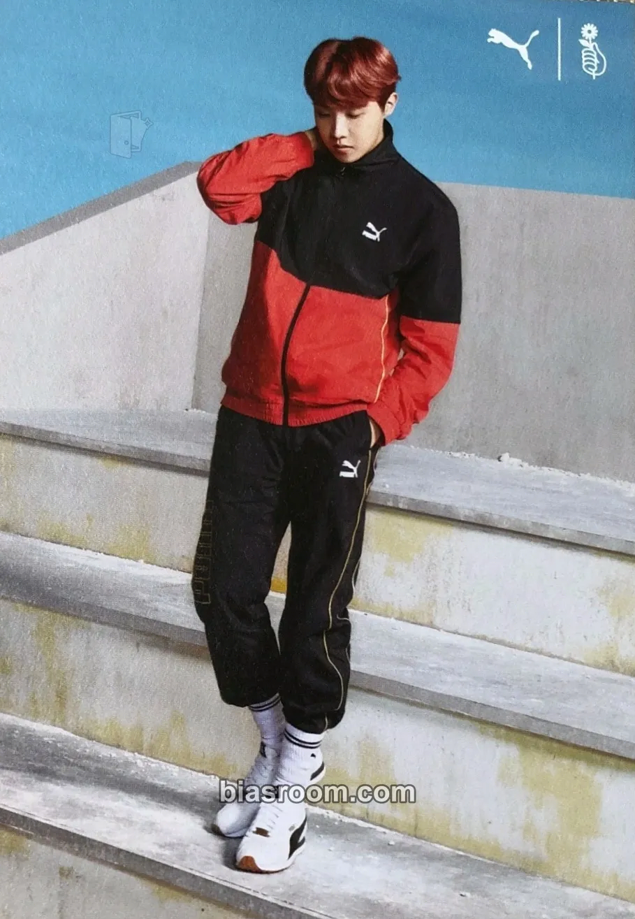 j-hope Puma Photocard - BTS - BTS K-pop photocard
