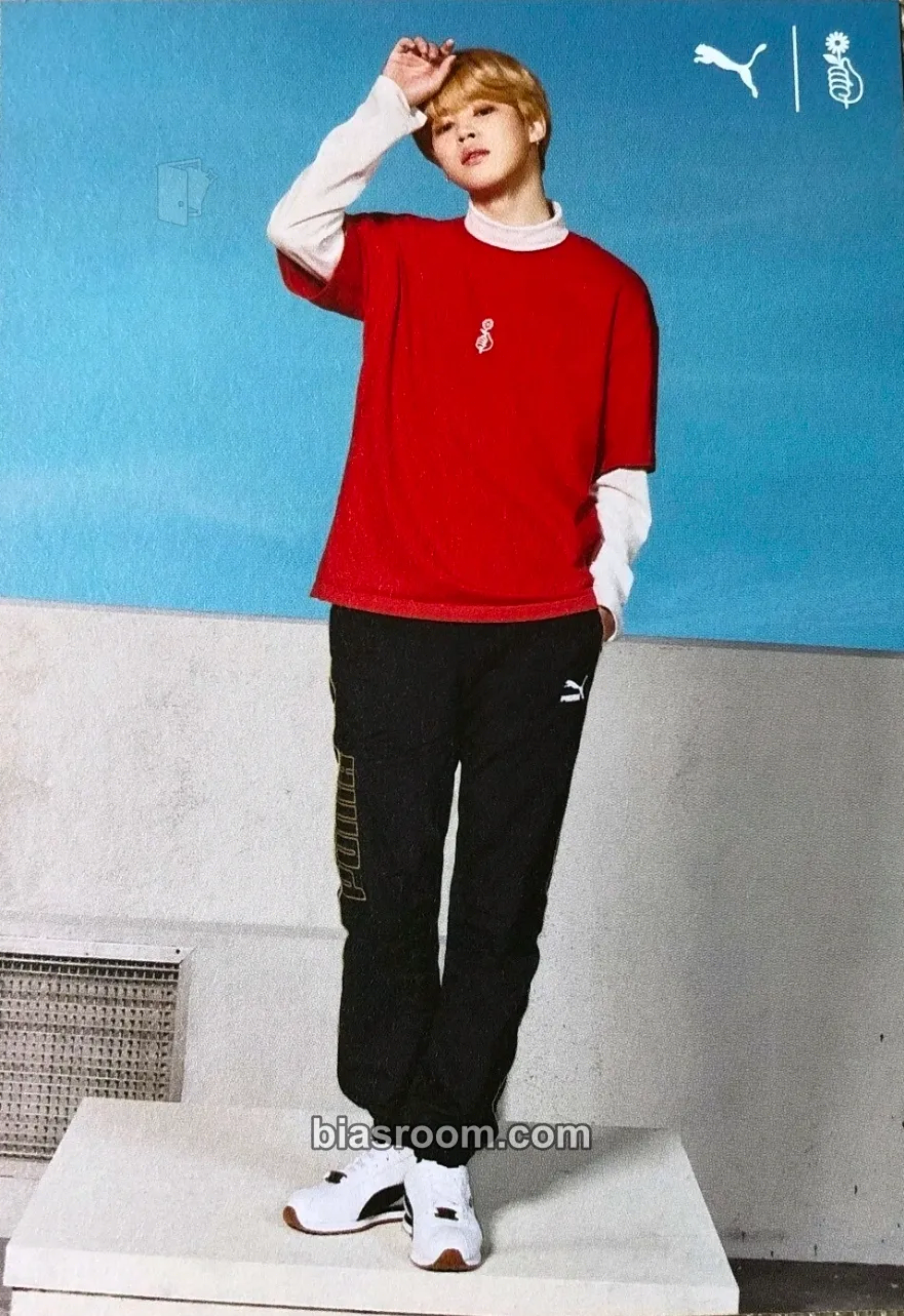 Jimin Puma Photocard - BTS - BTS K-pop photocard