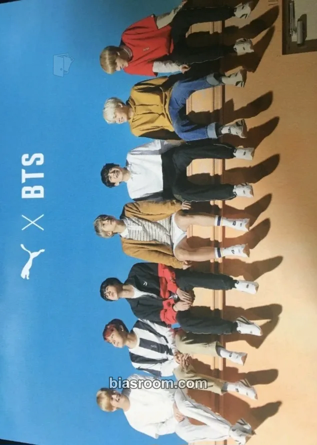 Puma Photocard - BTS - BTS K-pop photocard