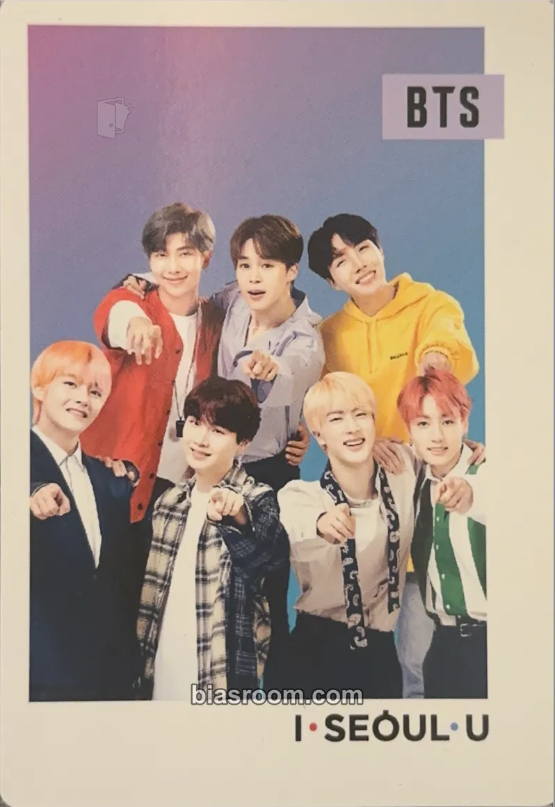 DISCOVER SEOUL PASS BTS Edition Photocard - BTS - BTS K-pop photocard