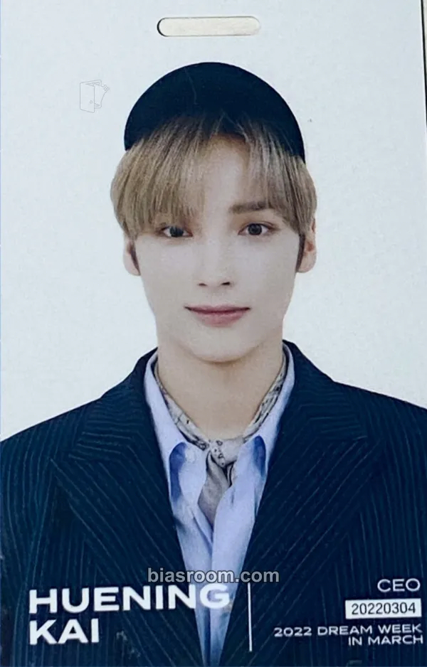Huening Kai 2022 Dream Week Photocard - TOMORROW X TOGETHER - TOMORROW X TOGETHER K-pop photocard