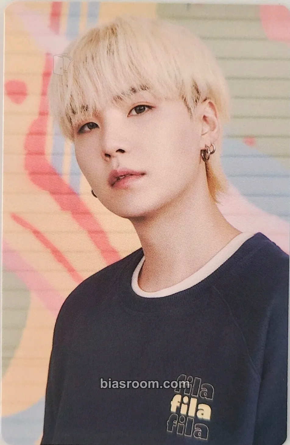 SUGA Fila Photocard - BTS - BTS K-pop photocard