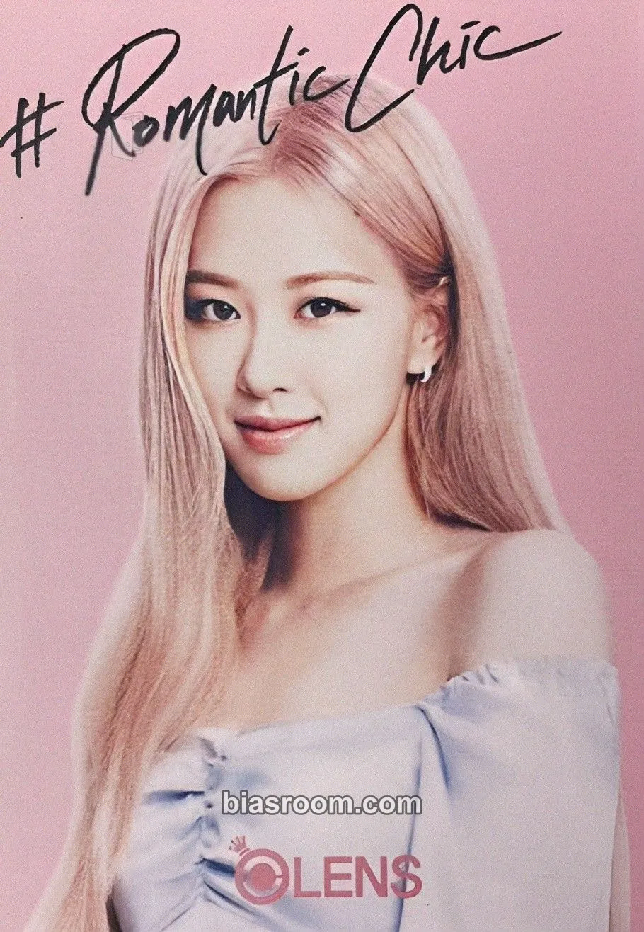Rosé BLACKPINK x Olens Photocard - BLACKPINK - BLACKPINK K-pop photocard