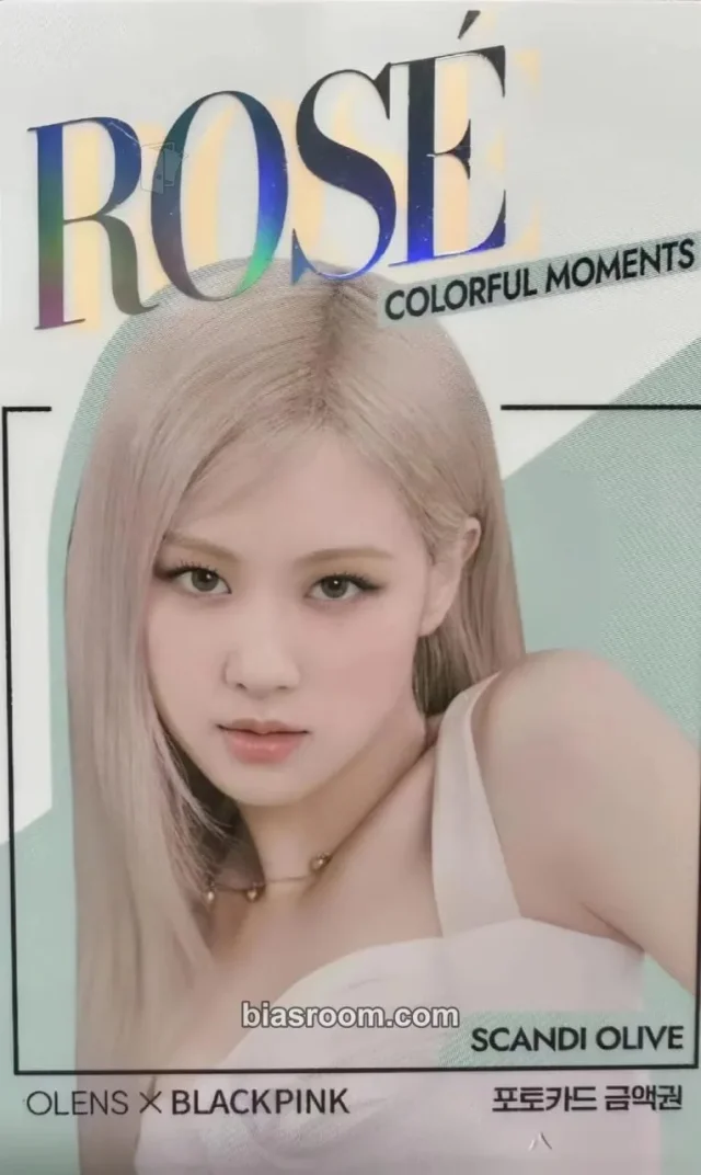 BLACKPINK - Rosé - Blackpink x Olens Other brand collaboration olens