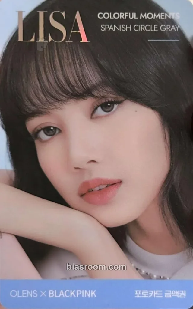 BLACKPINK - Lisa - Blackpink x Olens Other brand collaboration olens
