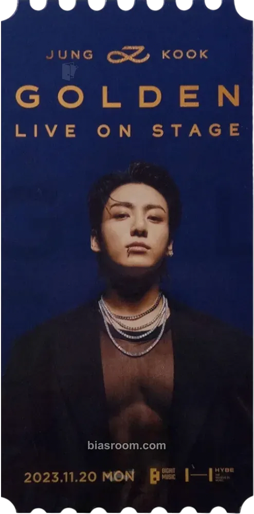 Jungkook Golden Photocard - BTS - BTS K-pop photocard