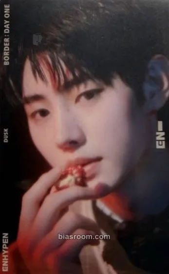 Sunghoon BORDER : DAY ONE Photocard - ENHYPEN - ENHYPEN K-pop photocard