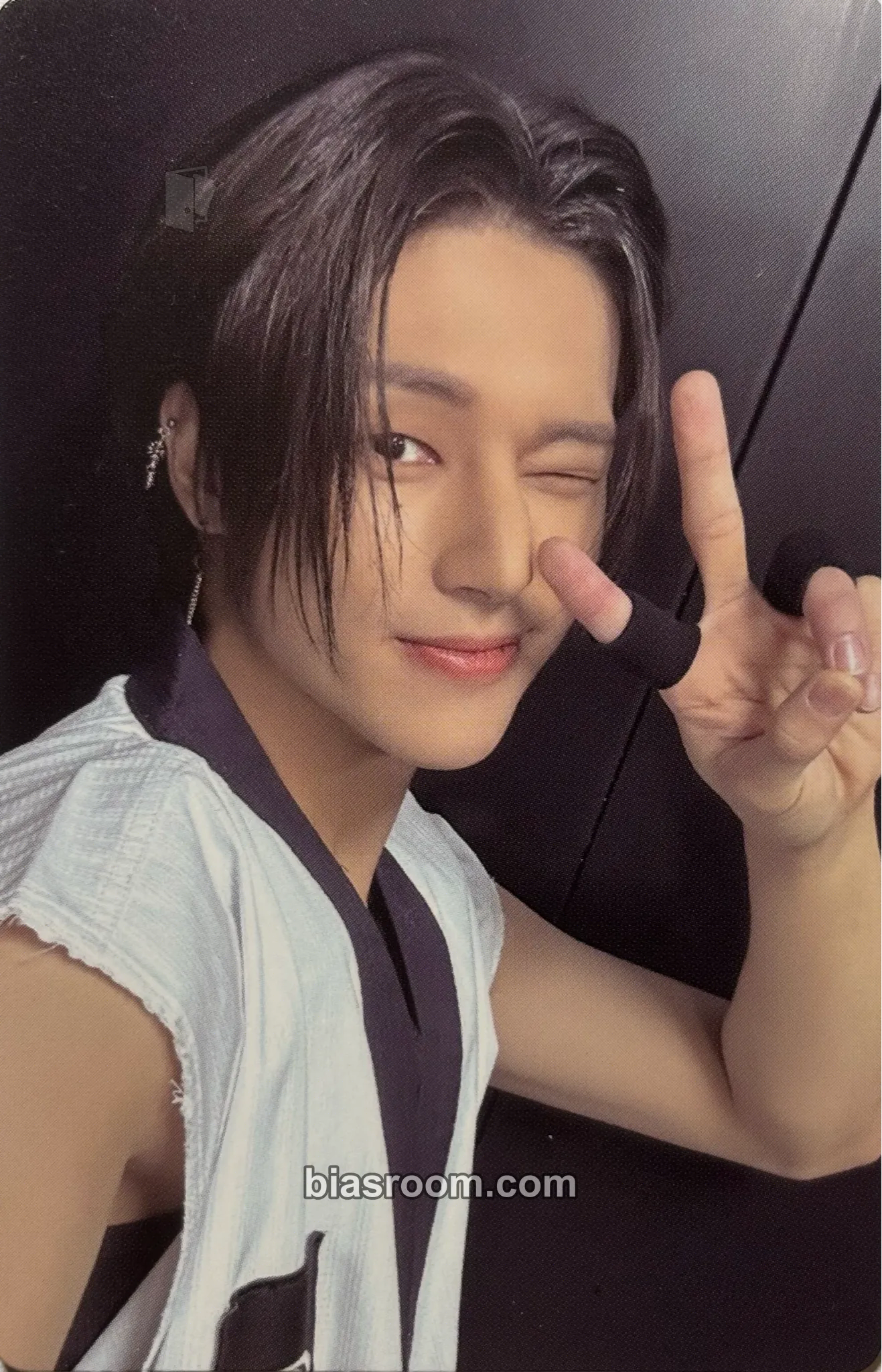 Wooyoung THE WORLD EP.FIN : WILL Photocard - ATEEZ - ATEEZ K-pop photocard