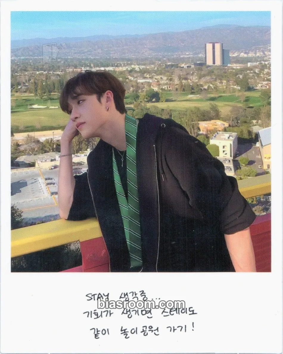 Bang Chan GO LIVE Photocard - Stray Kids - Stray Kids K-pop photocard