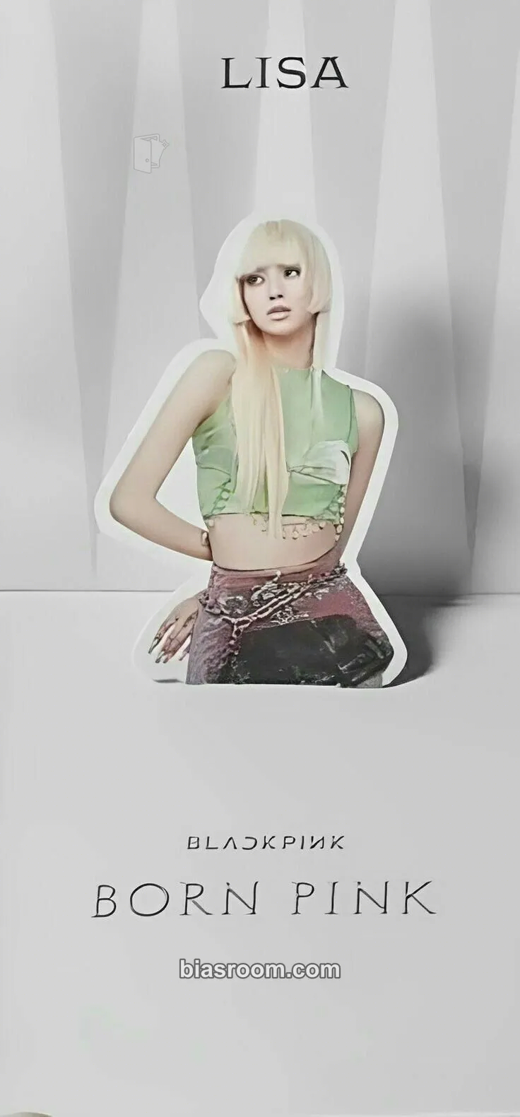 Lisa BORN PINK Photocard - BLACKPINK - BLACKPINK K-pop photocard