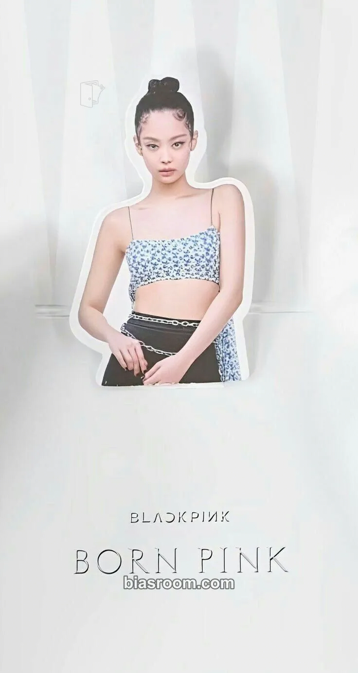 Jennie BORN PINK Photocard - BLACKPINK - BLACKPINK K-pop photocard