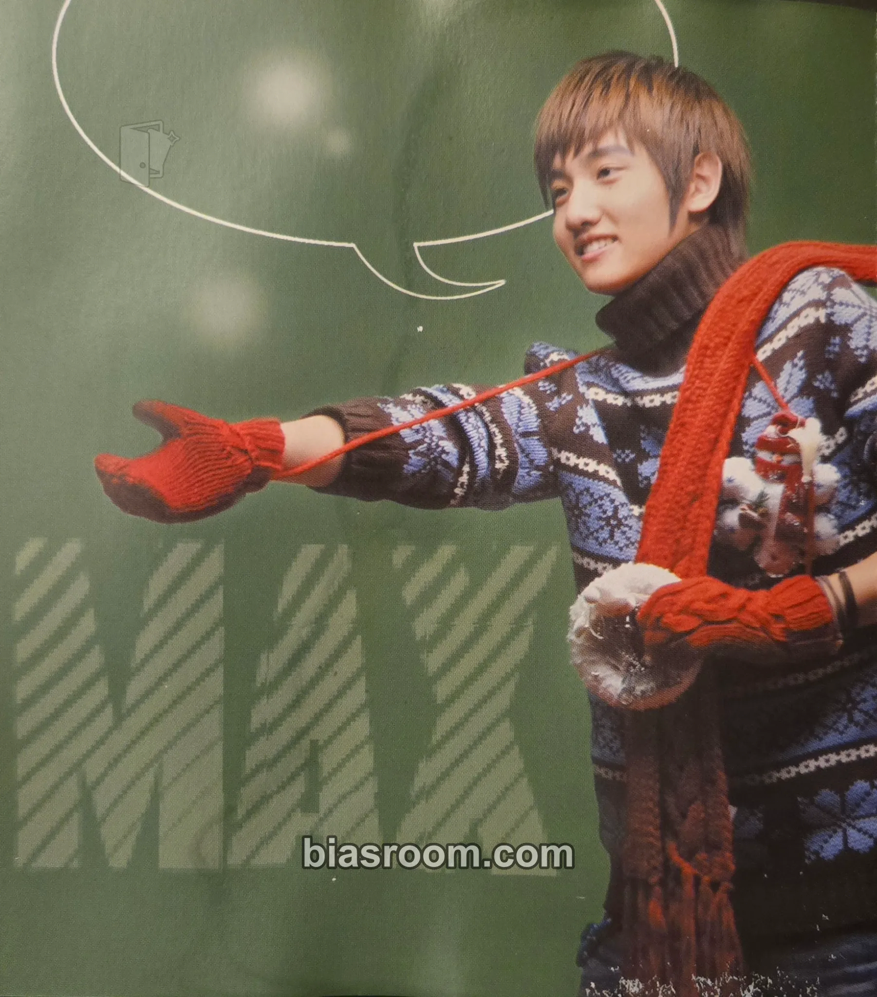 Max Changmin Christmas Gift From TVXQ! Photocard - TVXQ - TVXQ K-pop photocard
