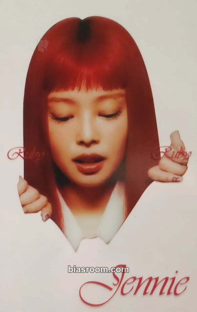 Jennie Ruby (Jennie solo) Photocard - BLACKPINK - BLACKPINK K-pop photocard