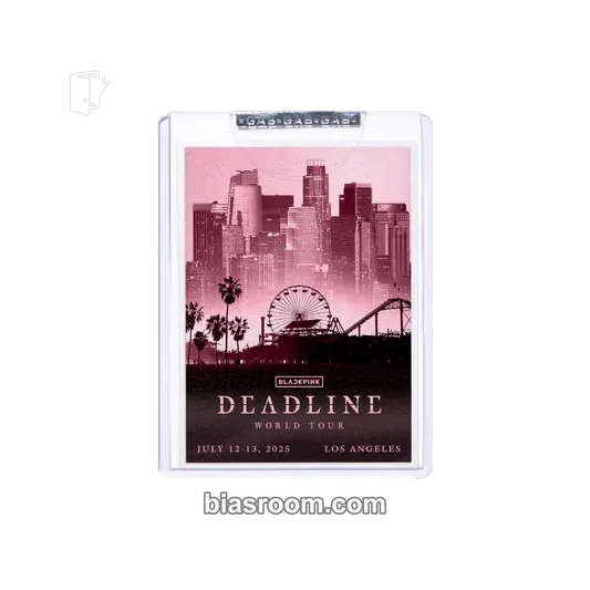 'Deadline' 3rd World Tour Photocard - BLACKPINK - BLACKPINK K-pop photocard