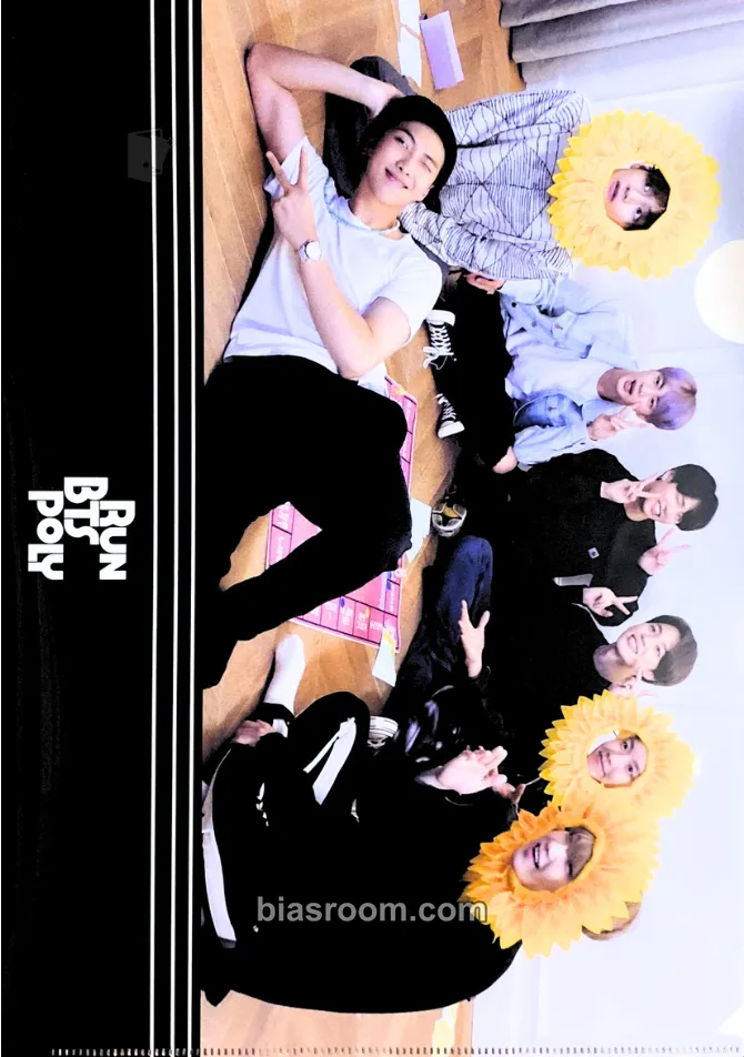 Run BTS Poly Photocard - BTS - BTS K-pop photocard