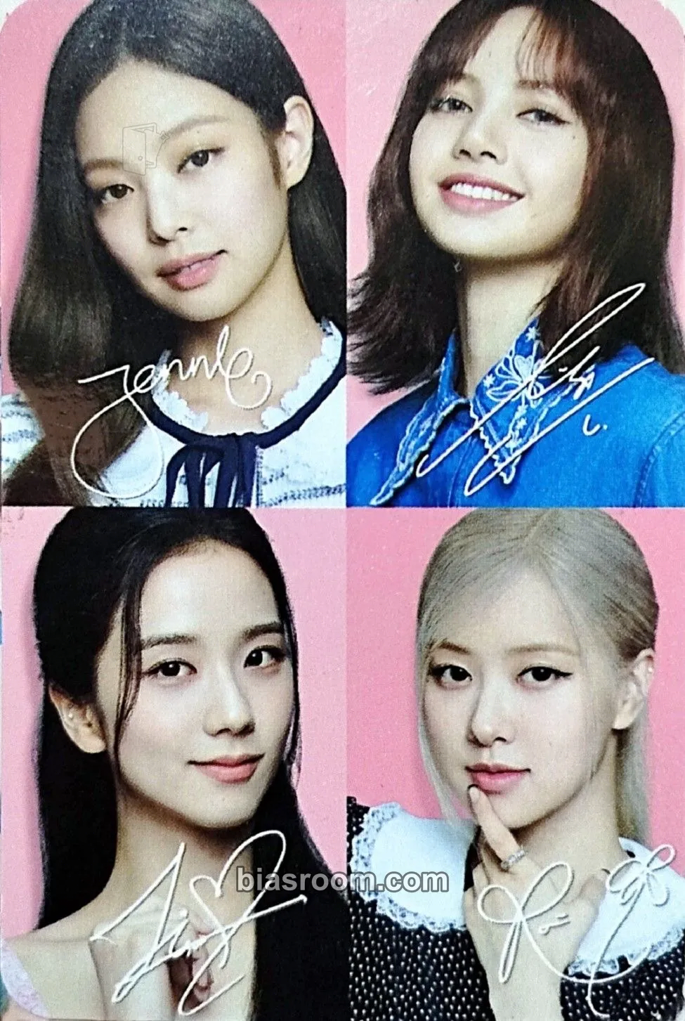 BLACKPINK x Oreo Photocard - BLACKPINK - BLACKPINK K-pop photocard