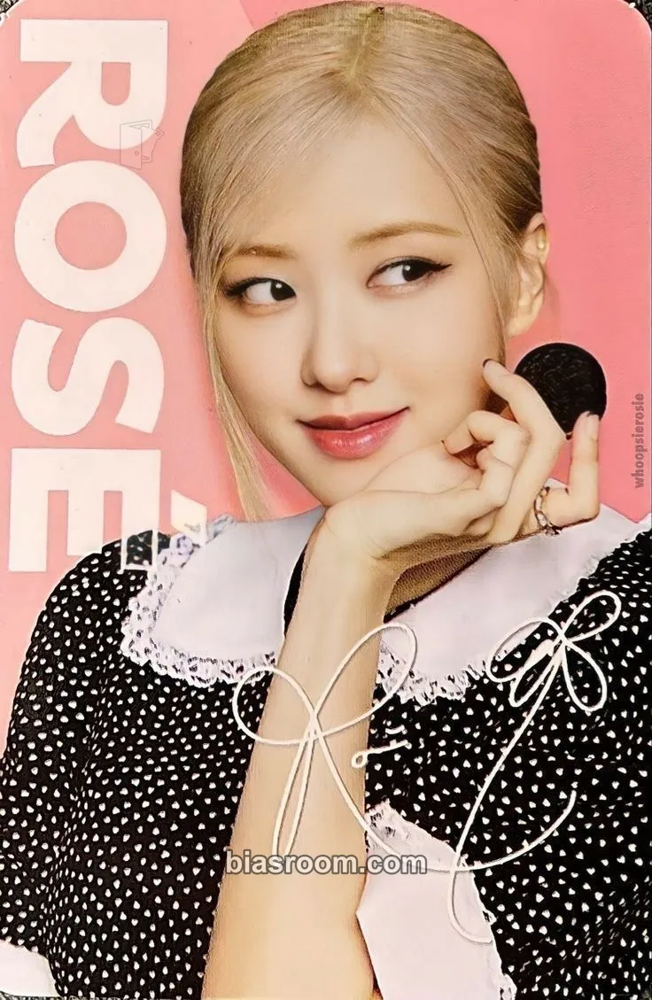 Rosé BLACKPINK x Oreo Photocard - BLACKPINK - BLACKPINK K-pop photocard