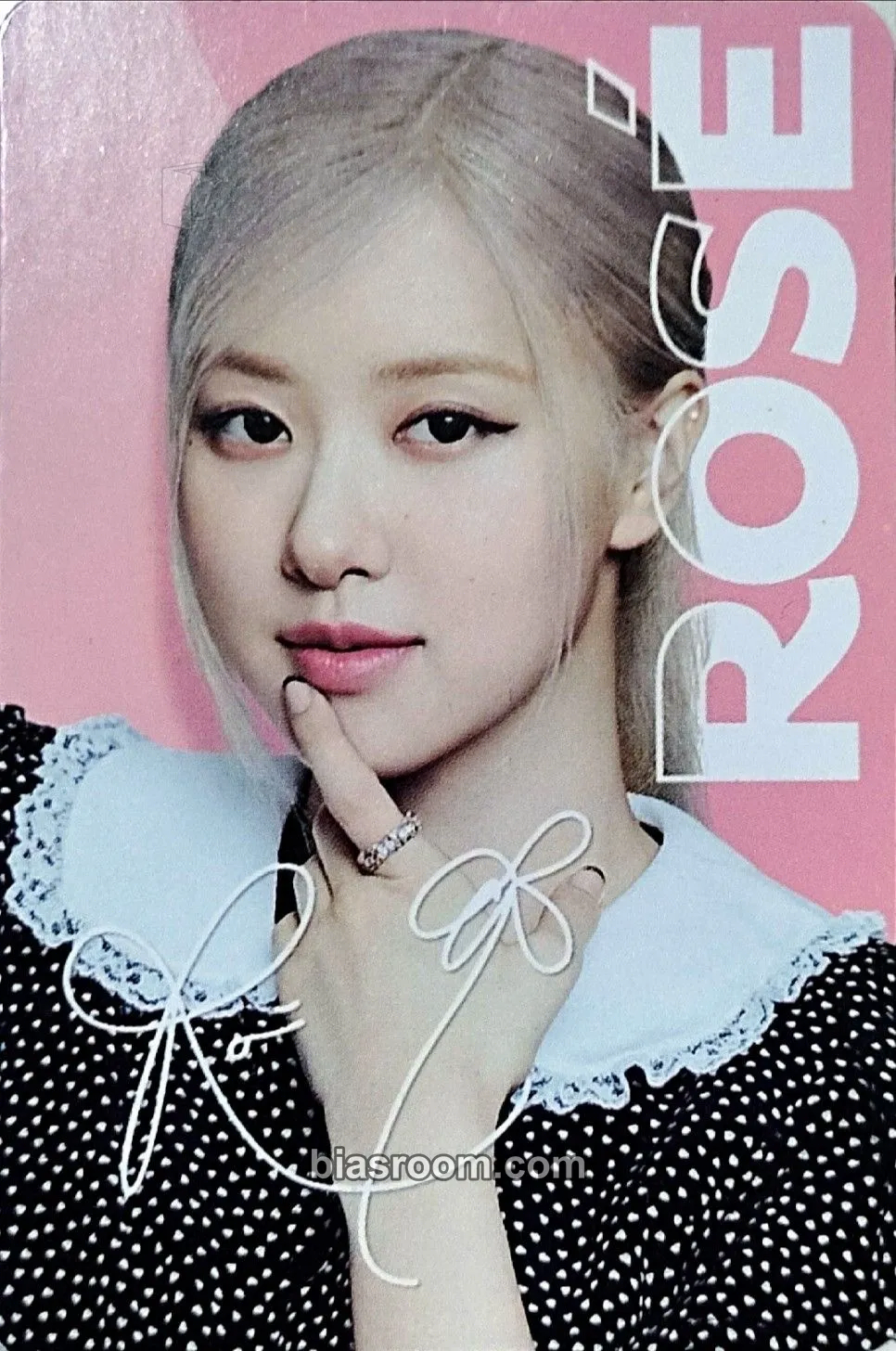 Rosé BLACKPINK x Oreo Photocard - BLACKPINK - BLACKPINK K-pop photocard