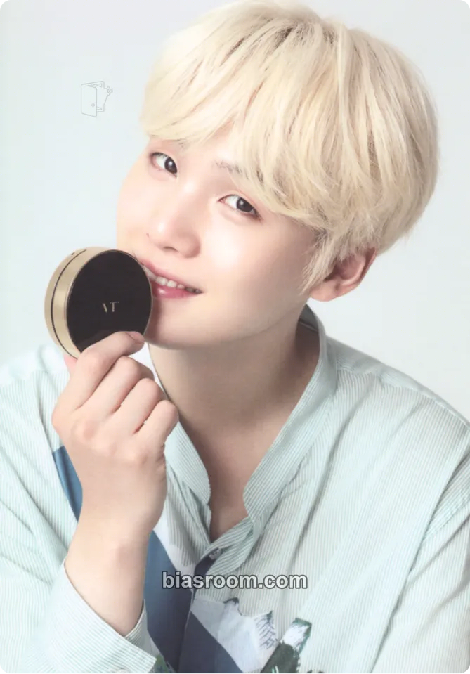 SUGA VT Cosmetics Photocard - BTS - BTS K-pop photocard